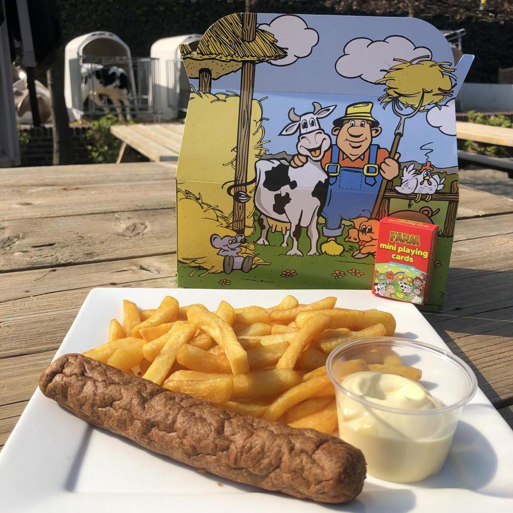 Kinderbox - Frikandel met friet